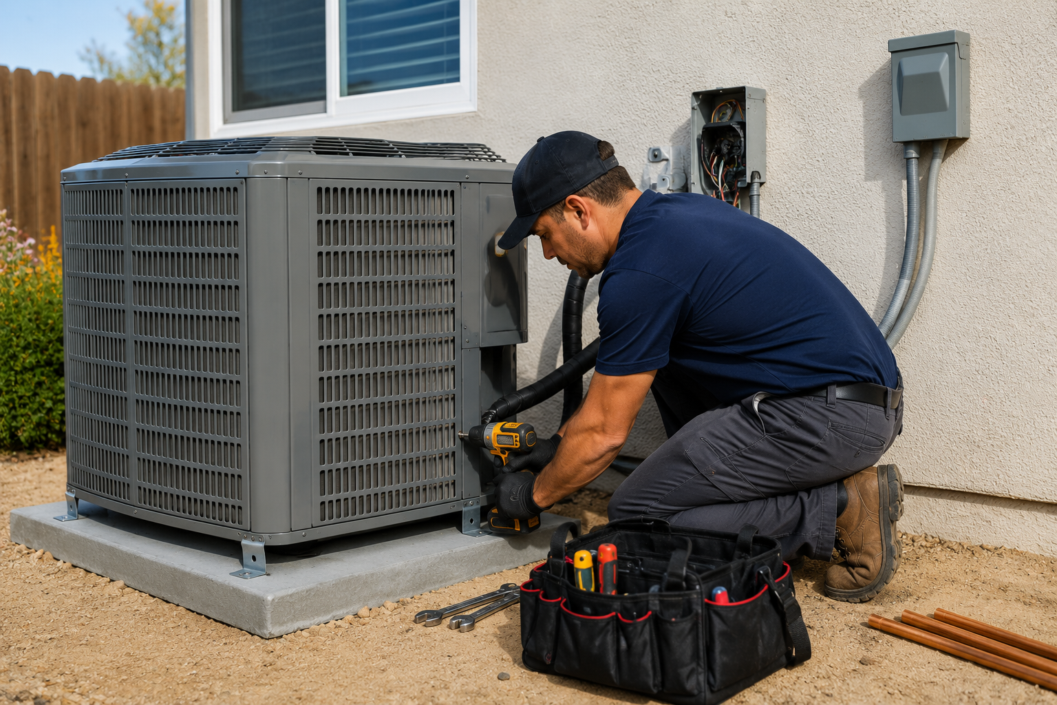 Professional AC installation in Hesperia