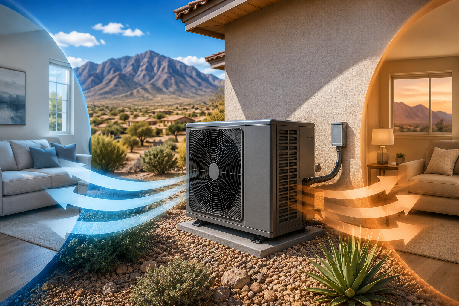 Heat pump services in Hesperia